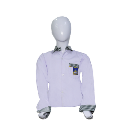 Dar-e-Arqam School White Full Sleeves Boys Shirt