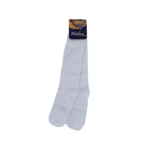 White School Socks