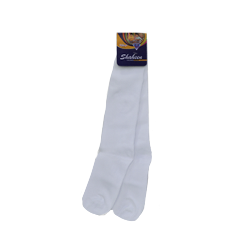 White School Socks